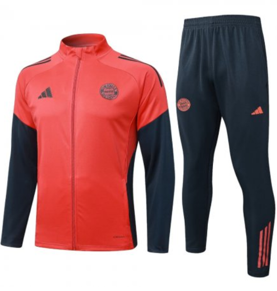 Chándal Bayern Munich 2025/26-Red (Cremallera larga）
